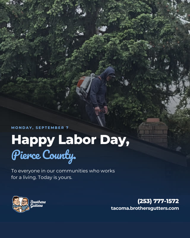 Labor Day post thanking the trades that keep the South Sound running